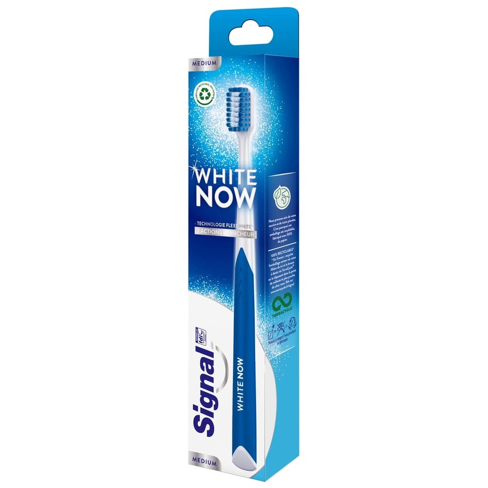 signal SIGNAL White Now Brosse à Dents Original Medium x1 Brosse à dents