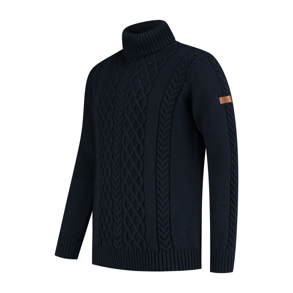 Travelin' Coll Oulu marineblaue Herren Pullover
