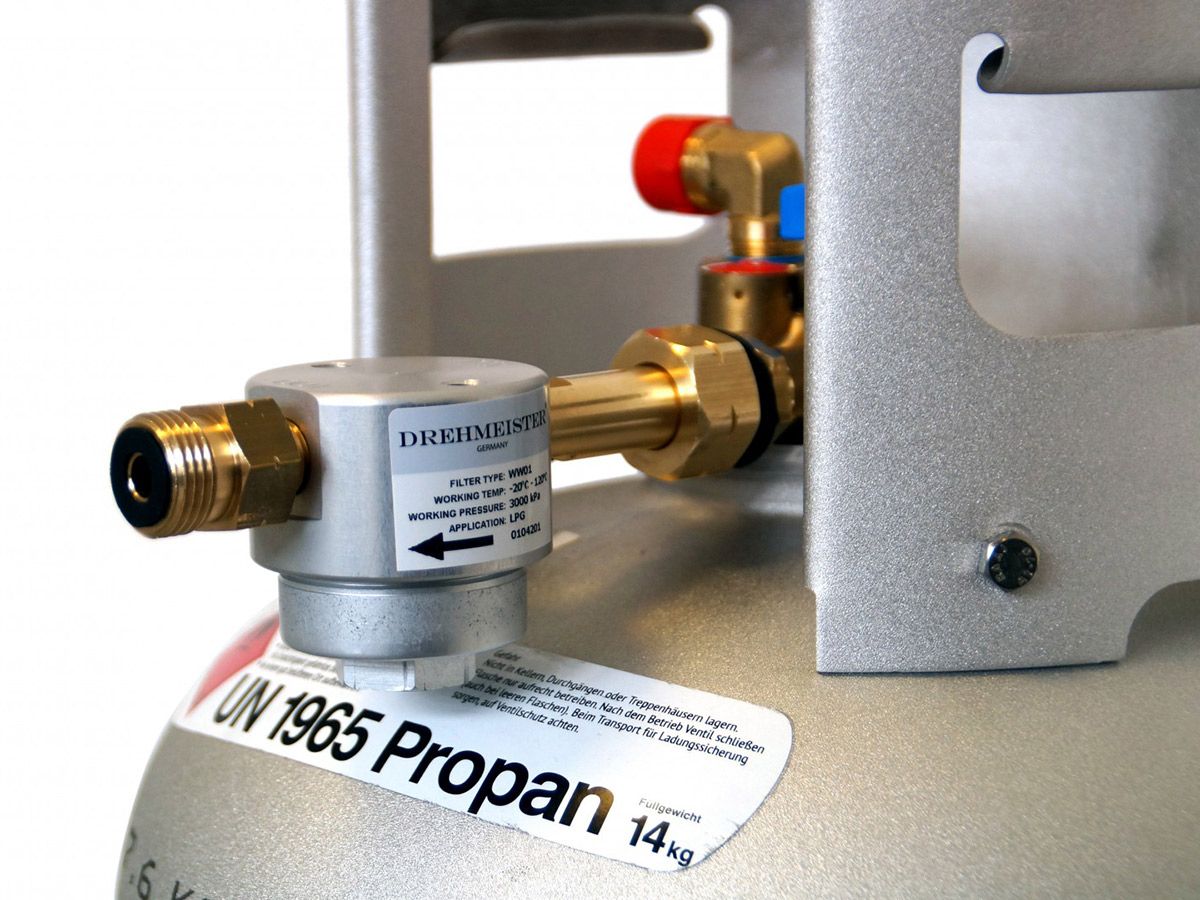 Drehmeister Smart langer Gasfilter