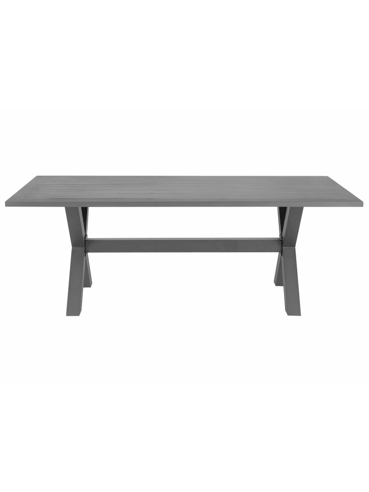 Beliani Gartentisch CASCAIS in Grau - (W) 105 x (H) 74 x (L) 200 cm günstig kaufen onesize