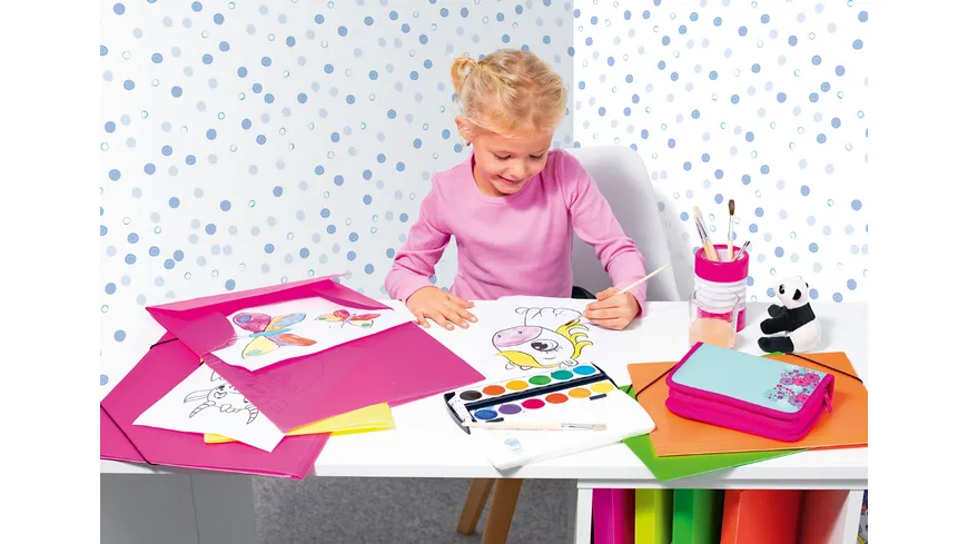 HERMA Sammelmappe A4 PP Neon pink neonpink