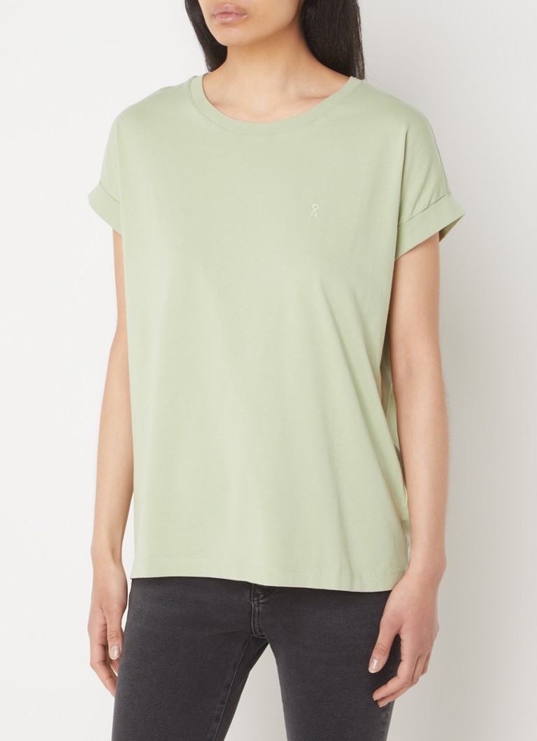 T-shirt ARMEDANGELS in cotone biologico con logo ricamato