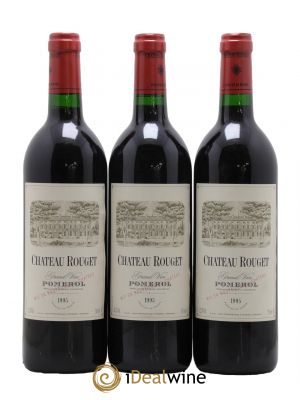 Château Rouget  1995 - Lot de 3 Bouteilles