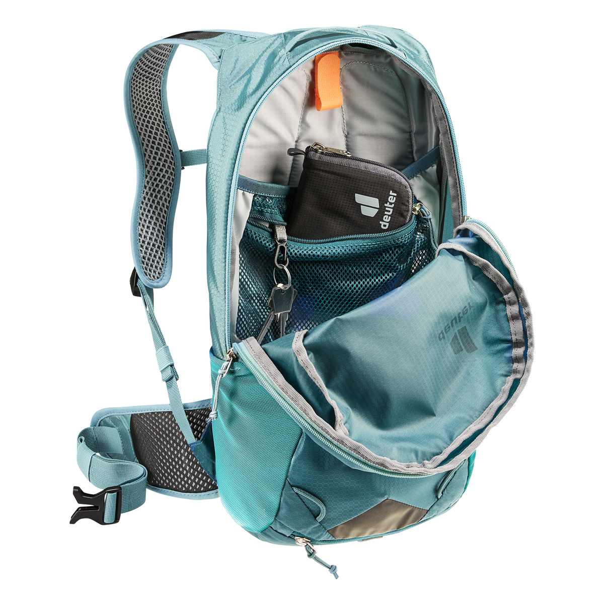 deuter Race 12 Rucksack 3204123 Grün 3247- Deepsea Jade