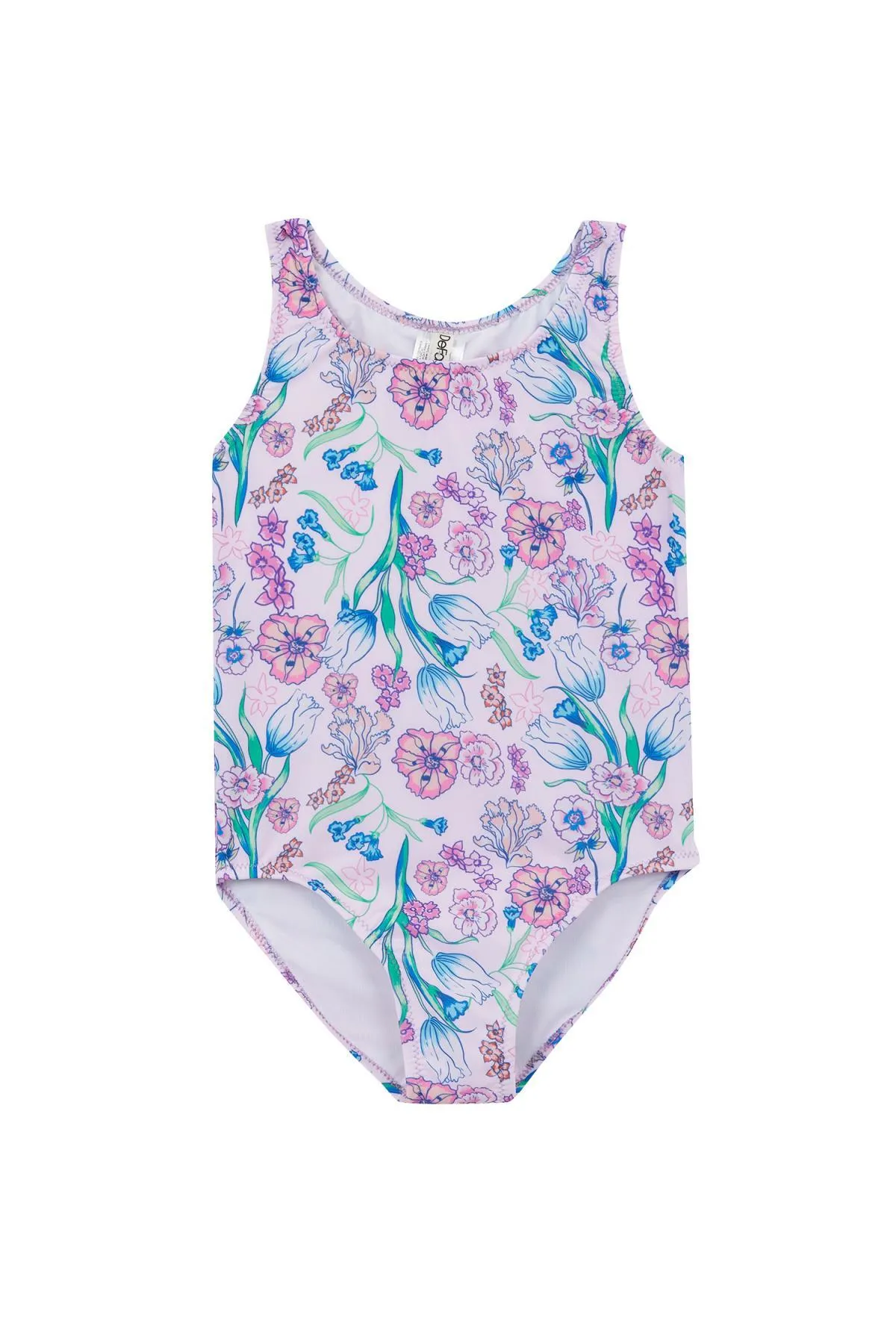 DeFacto  Badeanzug mit Blumenmuster für Mädchen Z3583a623sm