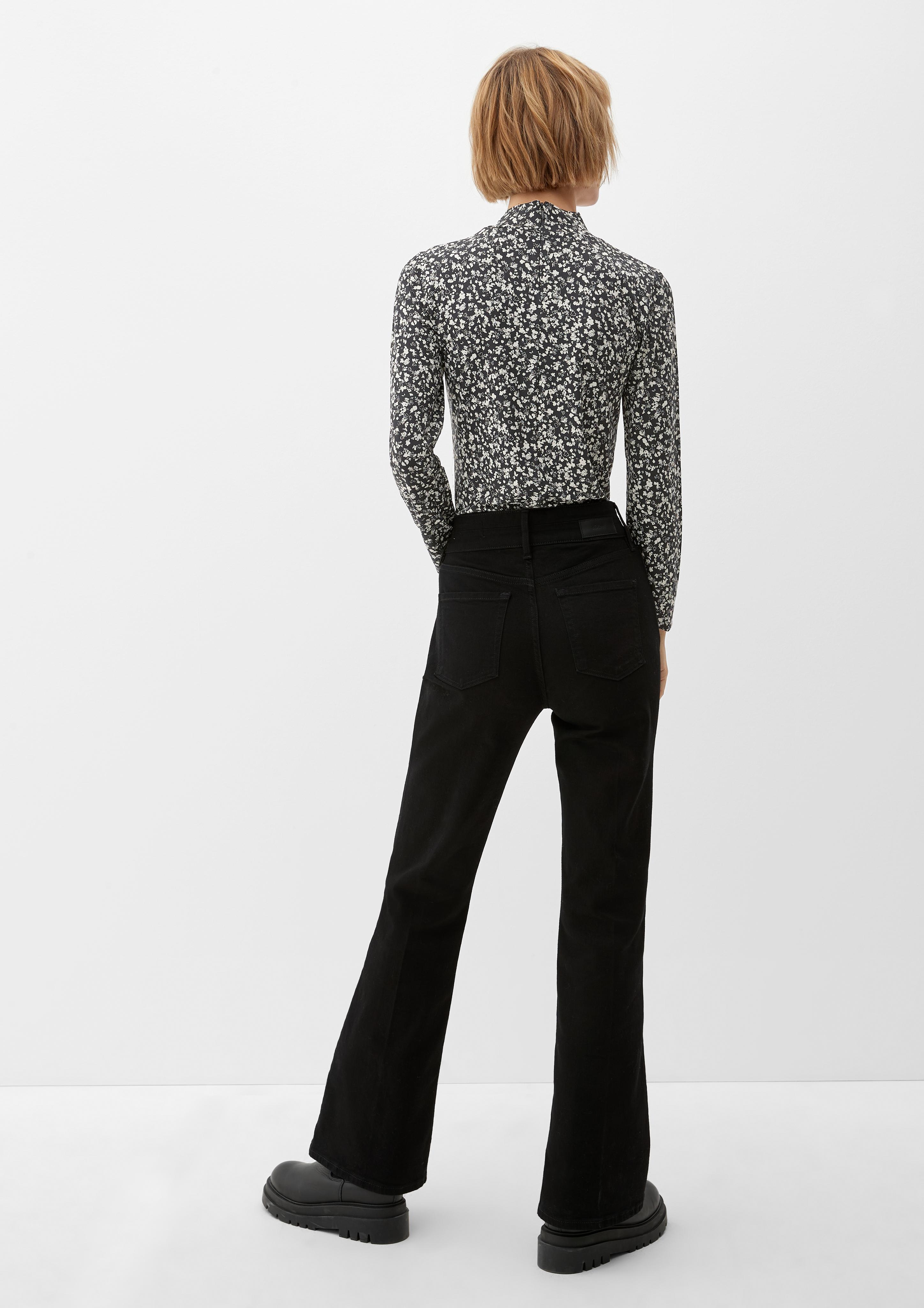 Longsleeve mit Stehkragen  2124413-99A2