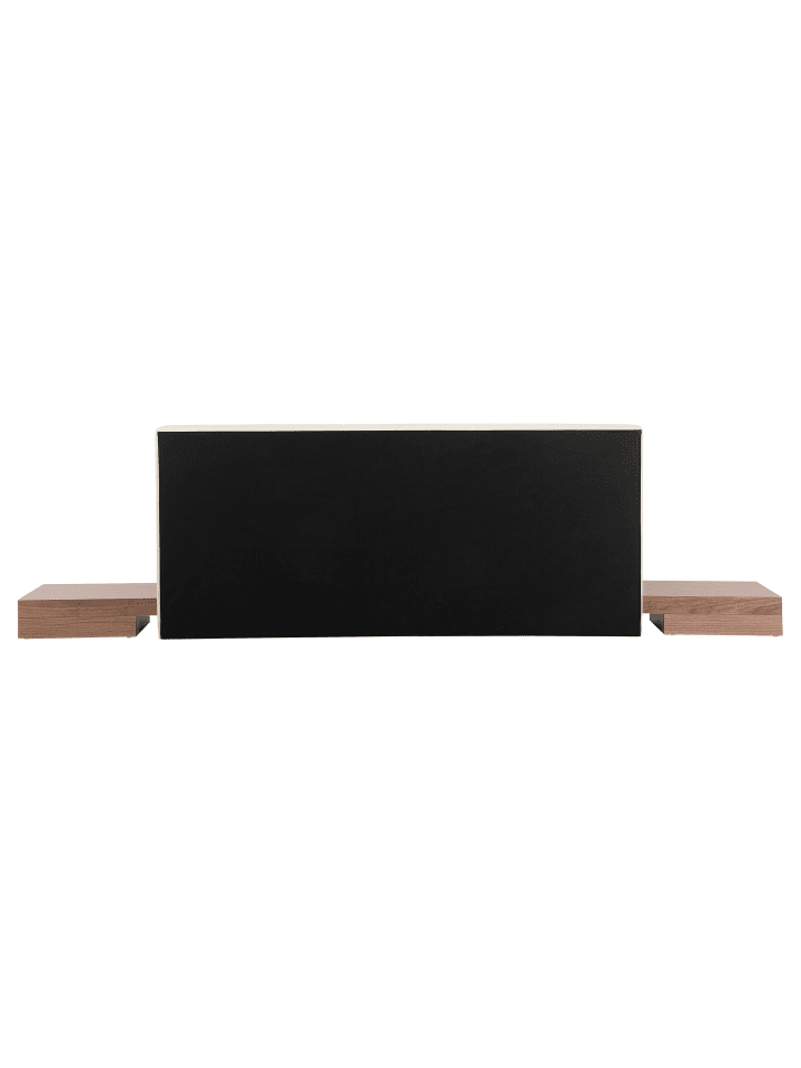 Beliani Doppelbett mit LED ZEN in Heller Holzfarbton/Weiß günstig kaufen onesize