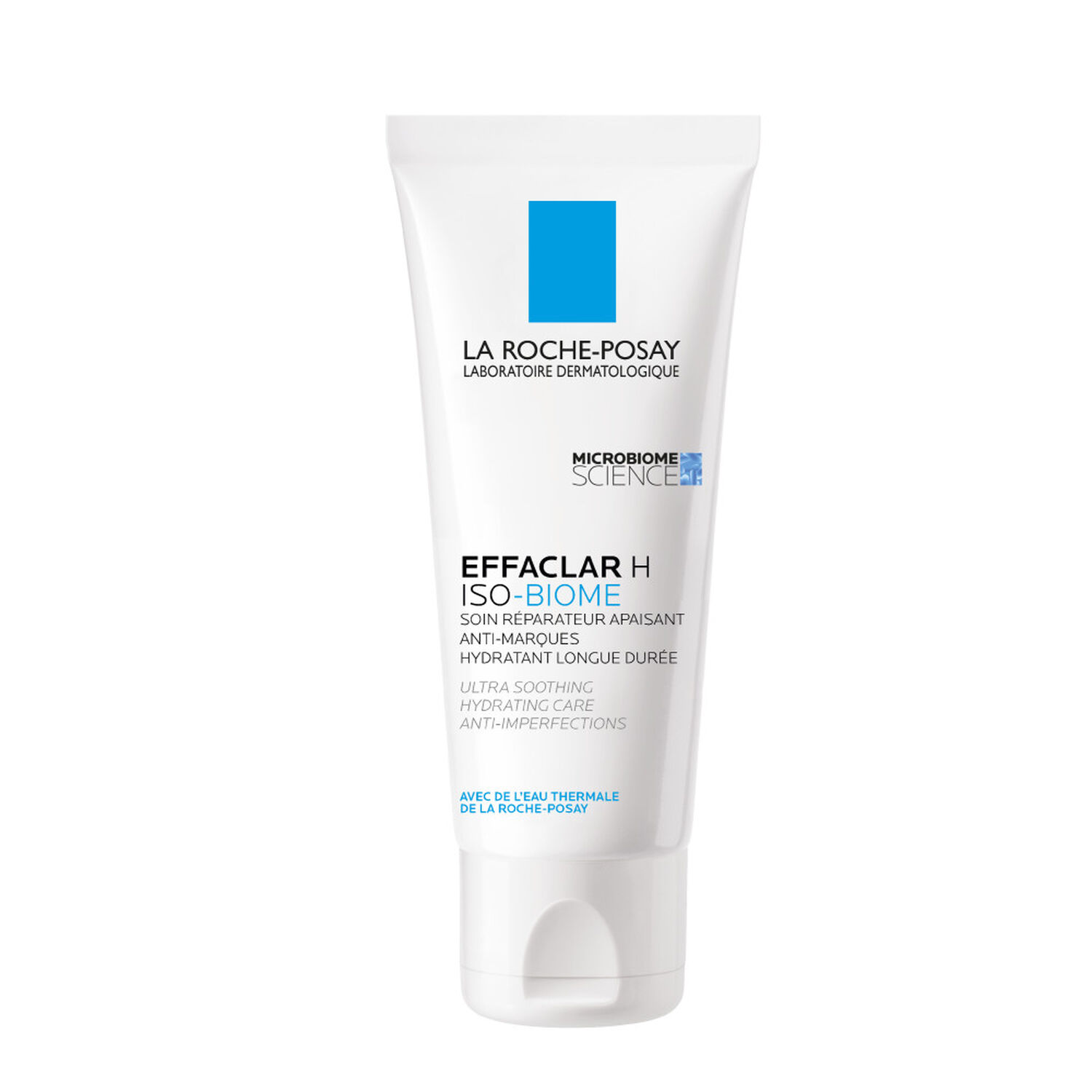 la roche-posay Effaclar H Iso-Biome Soin Réparateur Apaisant - Peaux Acnéiques, 40ml