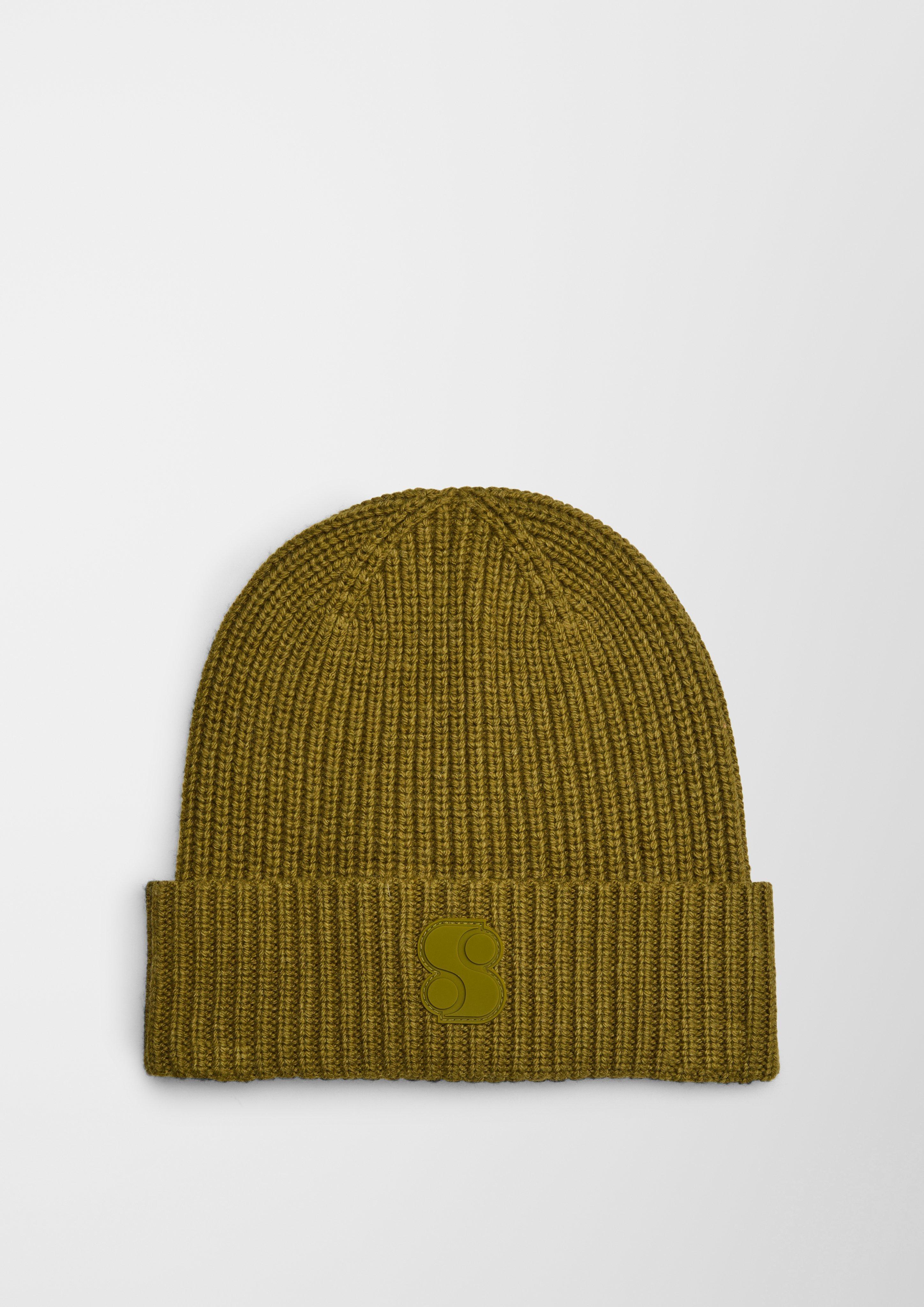 Strickmütze mit Viskose und Wolle  2119534-7734