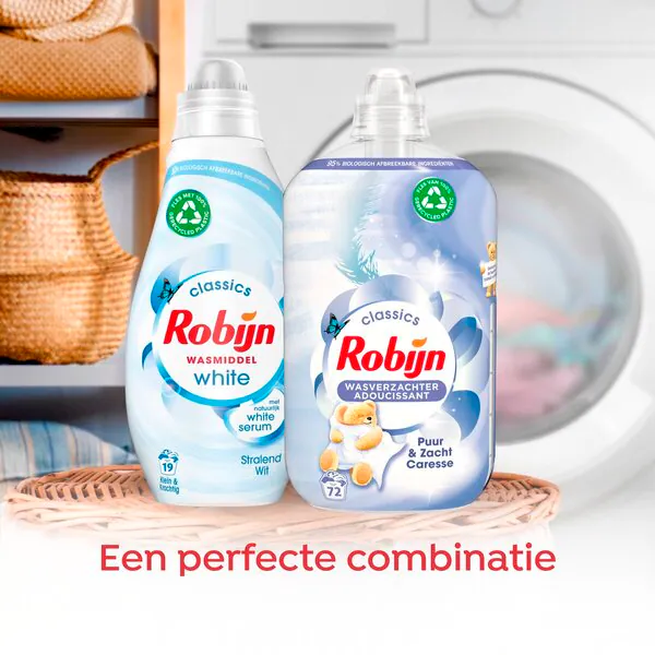 Robijn Classics Pure & Soft öblítő 1724 ml, 86 mosás
