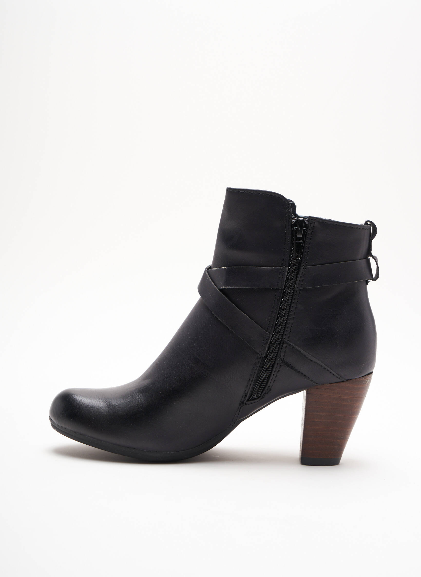 Elue Par Nous Bottines Femme couleur noir