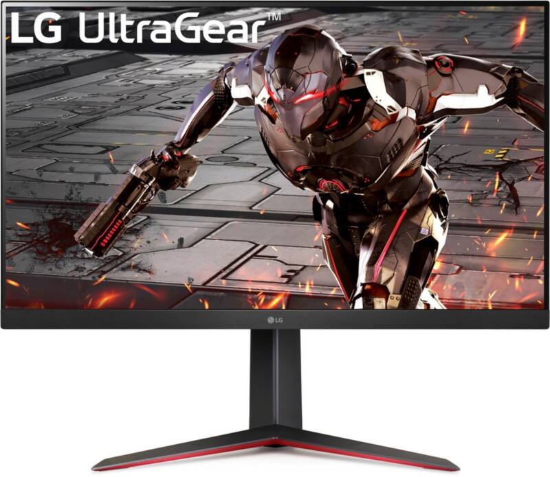 LG Monitor 32GN650-B Schwarz,Rot 80 cm (31,5