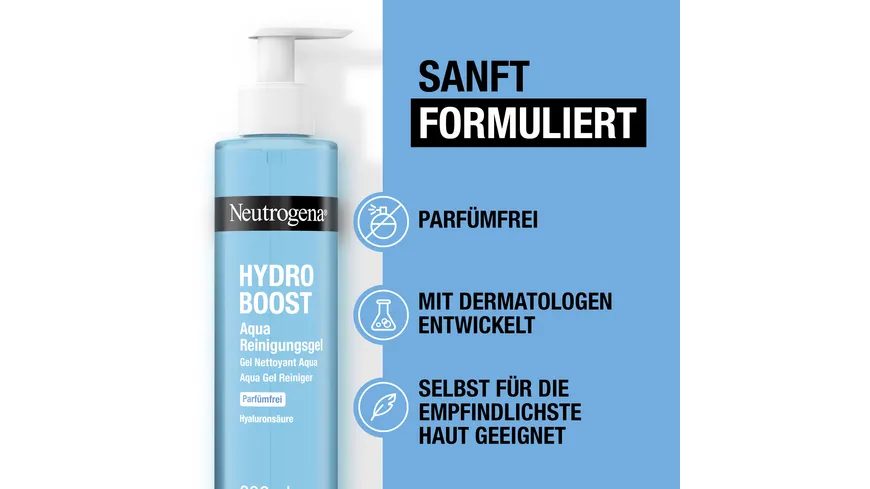 Neutrogena Hydro Boost Aqua Reinigungsgel 200 ml