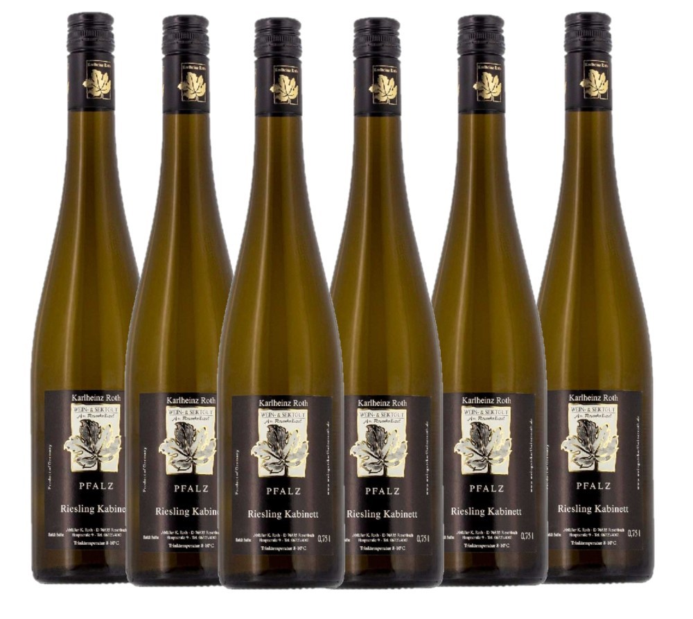 Wein- & Sektgut Karlheinz Roth Weingut Karlheinz Roth Riesling Kabinett 2023 - 6er Karton