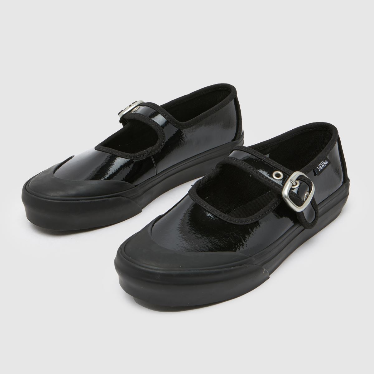 Vans svarta Mary Jane flickor junior träningsskor