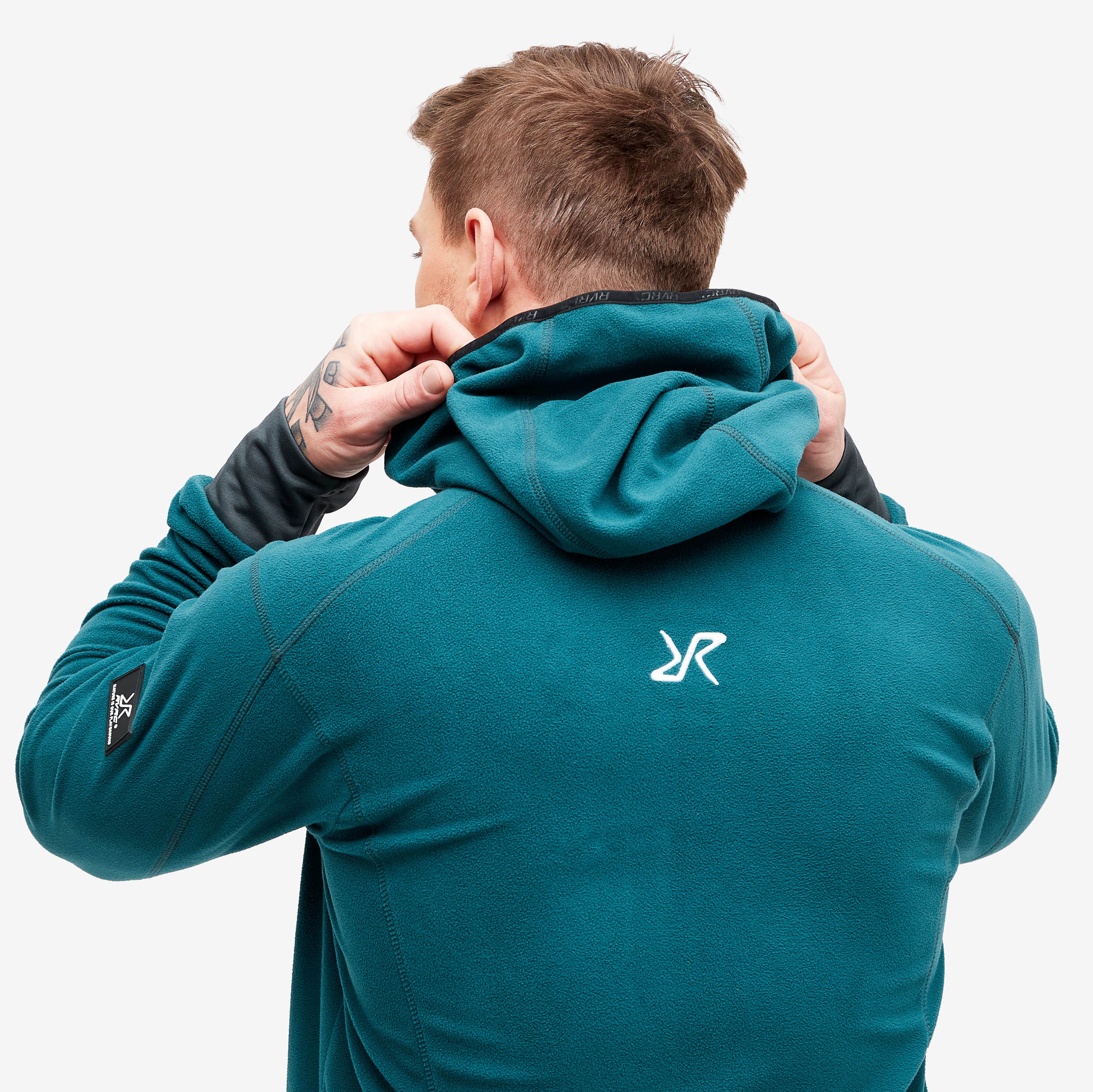 Trekker Hoodie Homme Teal