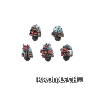 Cyber Samurai Heads (10)