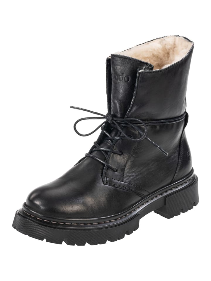 palado Schnürstiefeletten in Schwarz günstig kaufen
