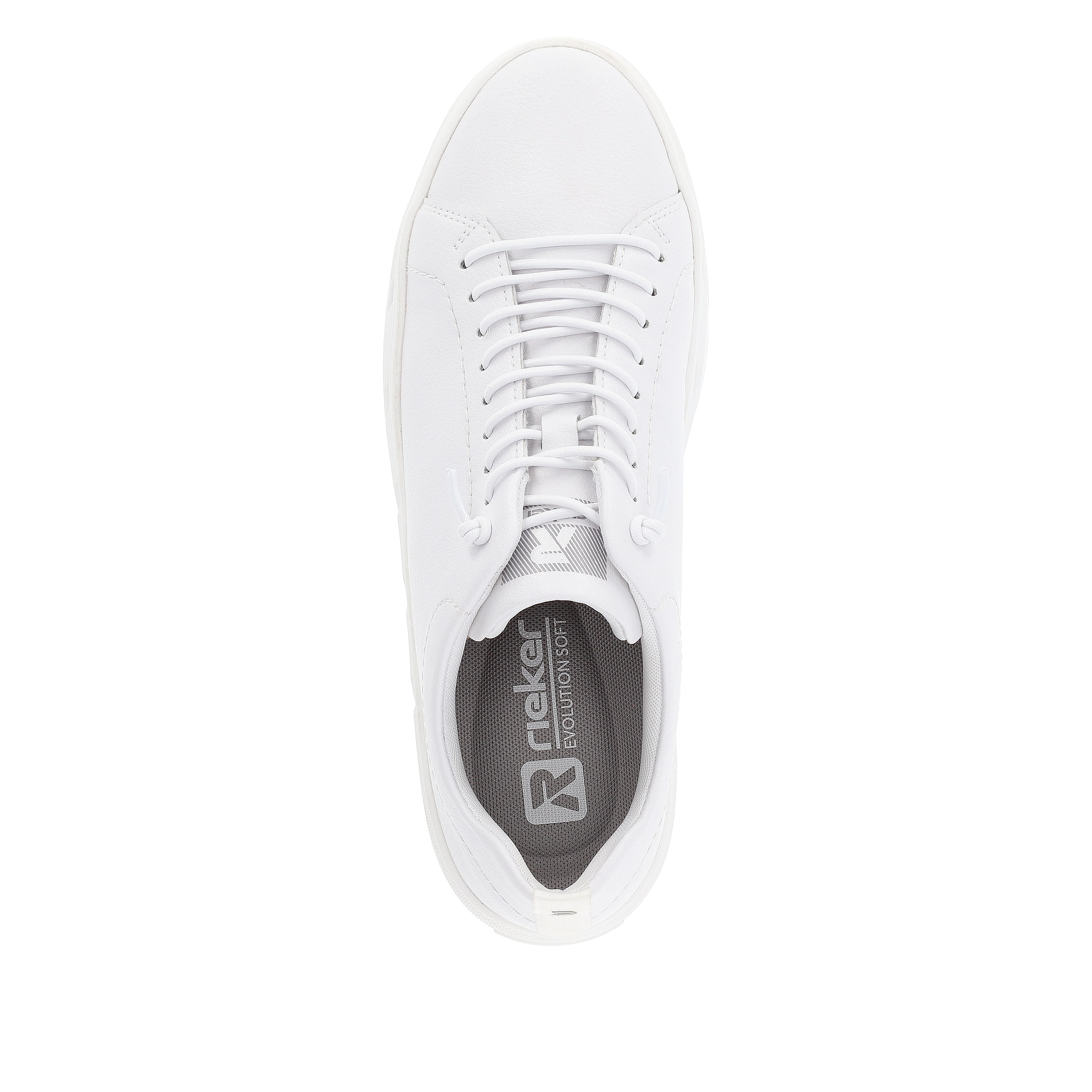 Rieker Damen Sneaker Low crystal white