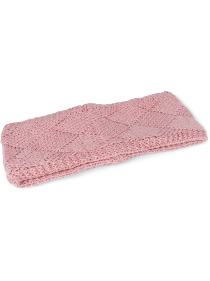 styleBREAKER Strick Stirnband in Altrose günstig kaufen onesize