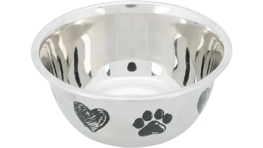 Trixie Hunde Napf Edelstahl 0,5 l/ø 13 cm Hundezubehör