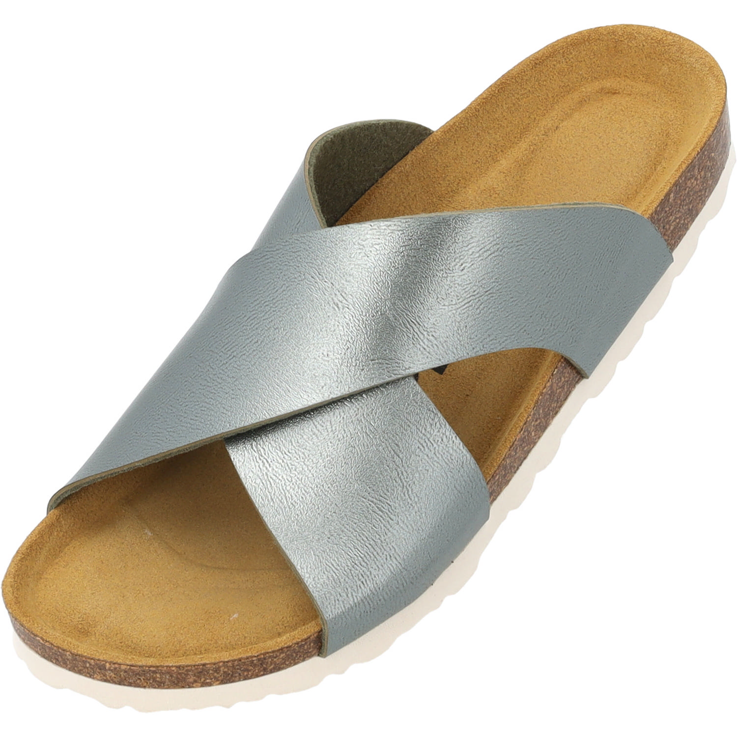Palado Rianel, Pantoletten, Damen, Olive Metallic