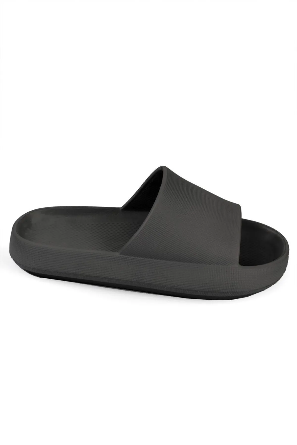 Ippocampo  Yzy Eva Unisex Schwarze Sandalen Hausschuhe
