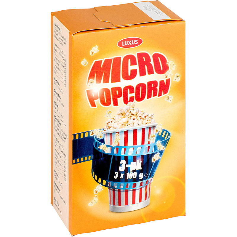 KnallGodt Micropopcorn 3-pk Knallgodt