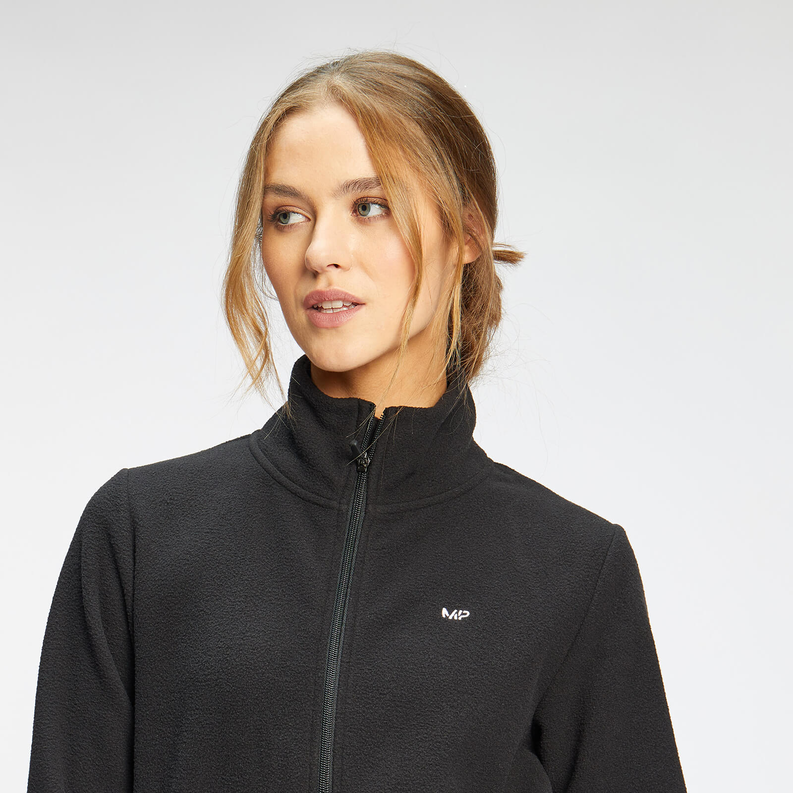 Veste zippée en polaire MP Essentials pour femmes – Noir
