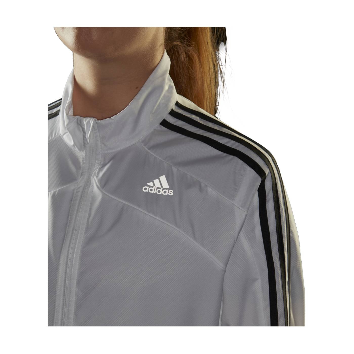 adidas Marathon Response Jacke Running Damen Weiss