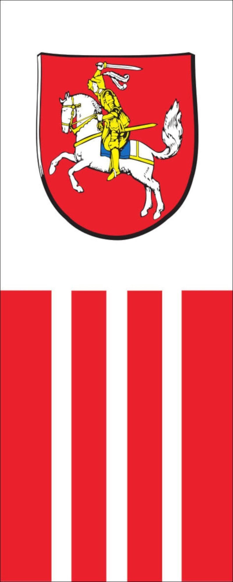flaggenmeer Flagge Flagge Dithmarschen 110 g/m² Hochformat