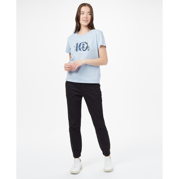 W FLORAL LOGO T-SHIRT Damen - T-Shirt