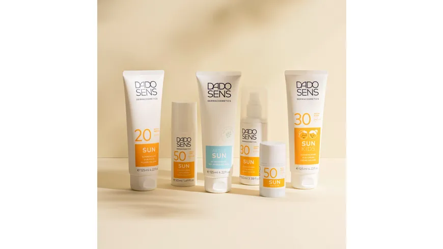 DADO SENS SUN Sonnenfluid SPF 20 - bei sonnenempfindlicher Haut 125 ml