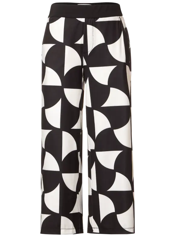 Street One Loose Fit Hose mit Print