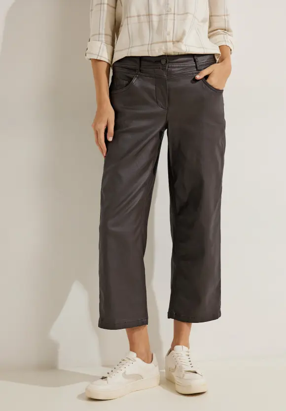 CECIL Loose Fit Hose mit Coating