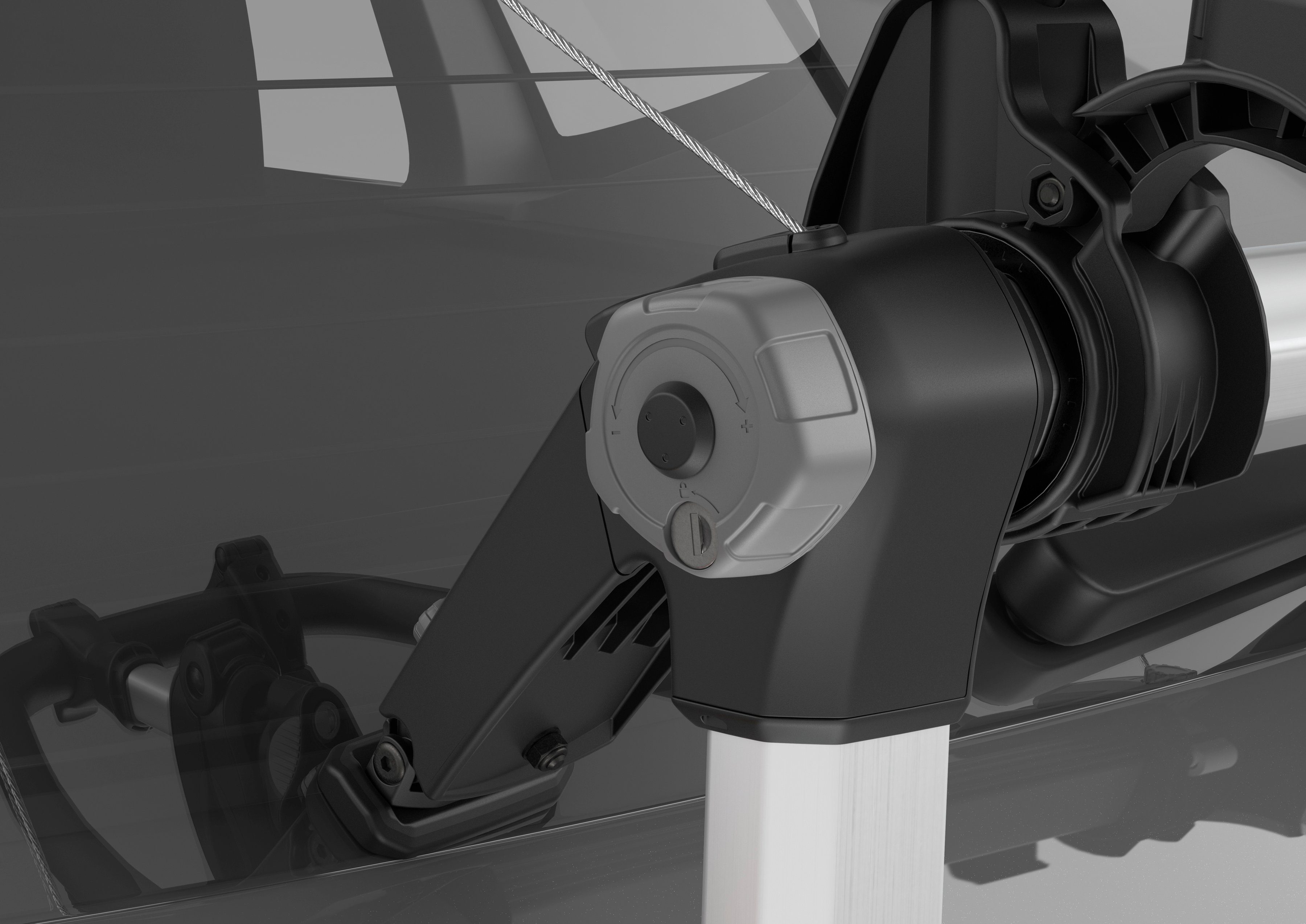 Thule Heckfahrradträger OutWay Platform, für max. 2 Räder, für den Transport von 2 Fahrrädern