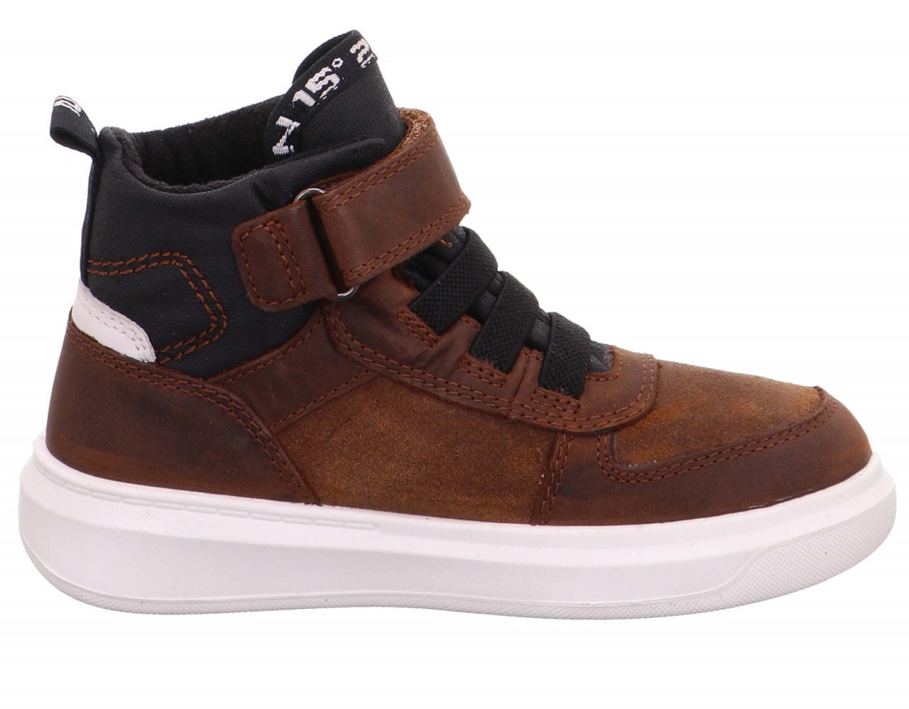 COSMO - BraunSneaker high mit Klettverschluss