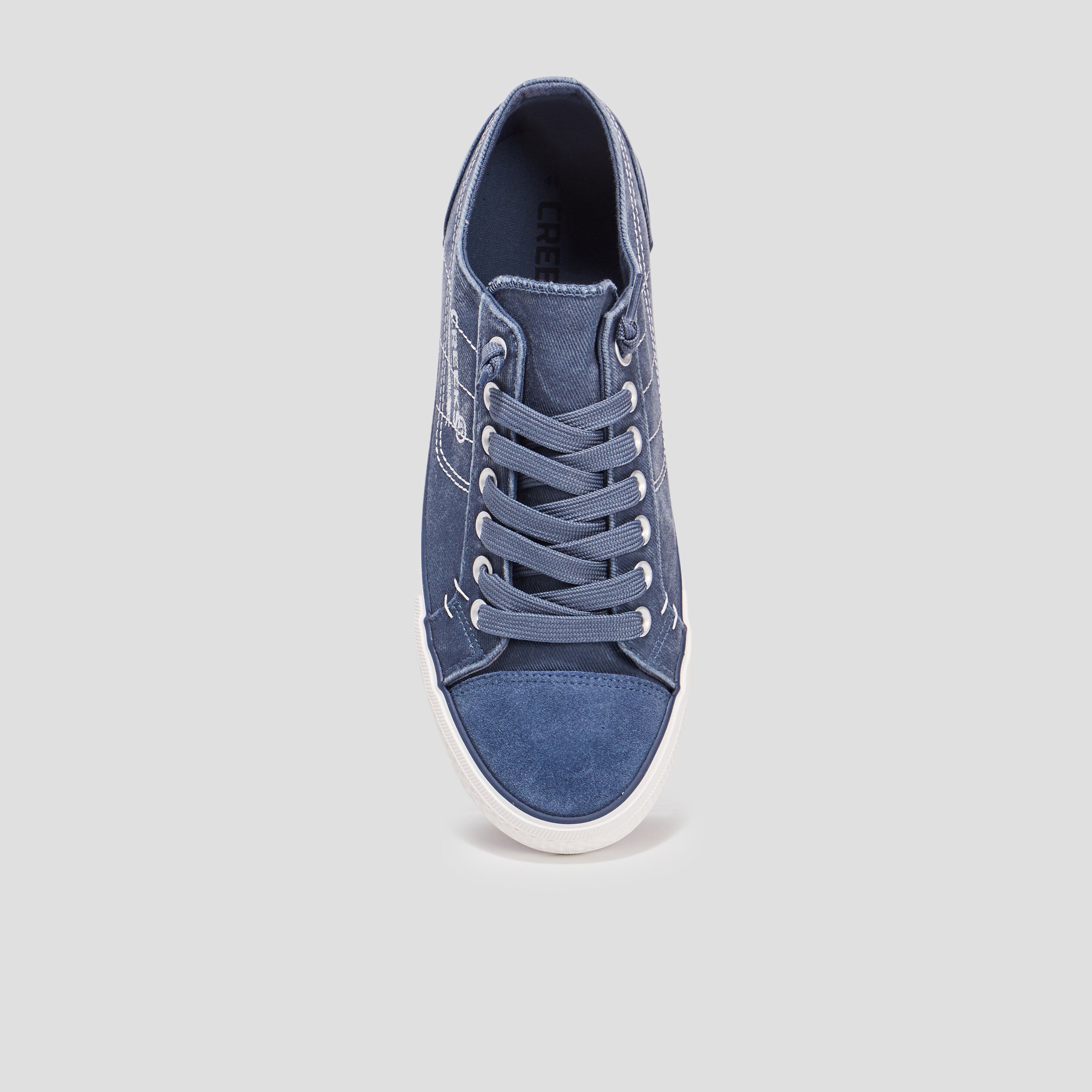 Tennis en toile à lacets Creeks bleu homme | La Halle