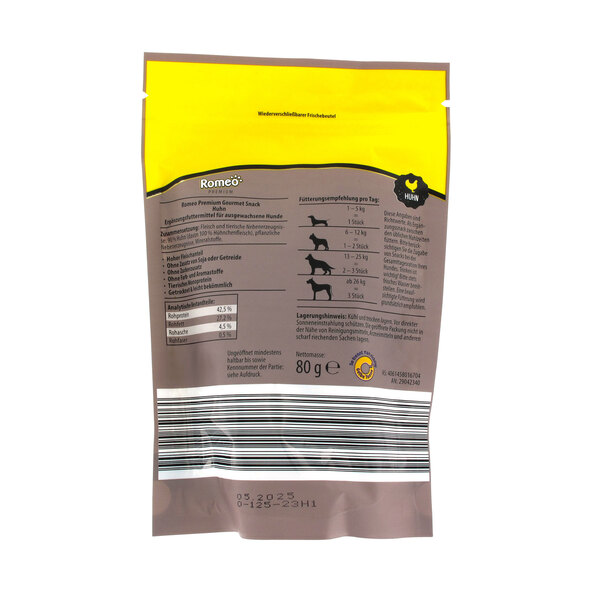 Premium Gourmet Hunde-Snack Huhn, 12 x 80 g
