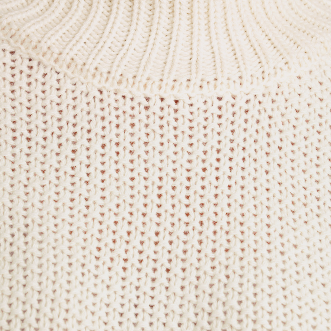 Damen Strickpullover mit Stehkragen