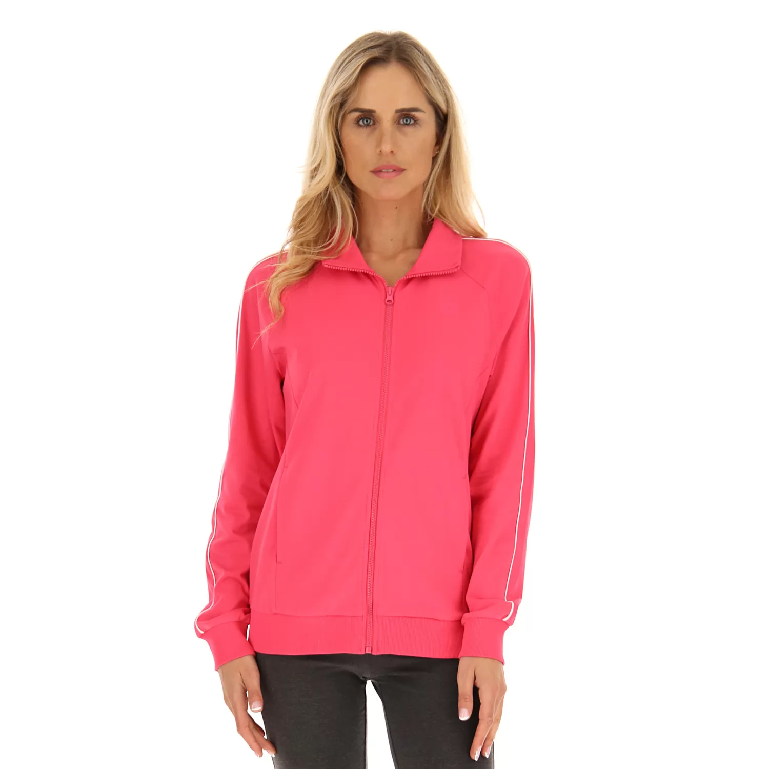 MSC W SWEAT FZ FUNKY ROSA