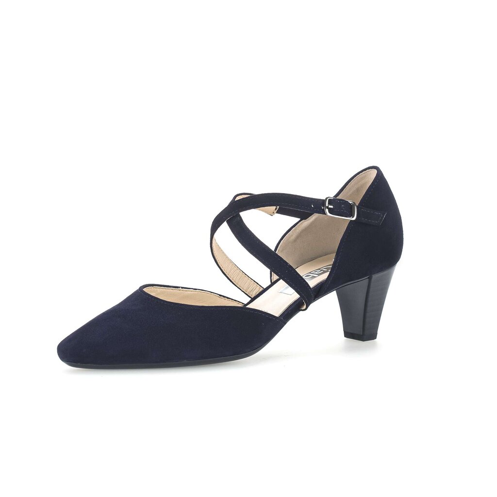 Gabor fashion Spangenpumps blau
