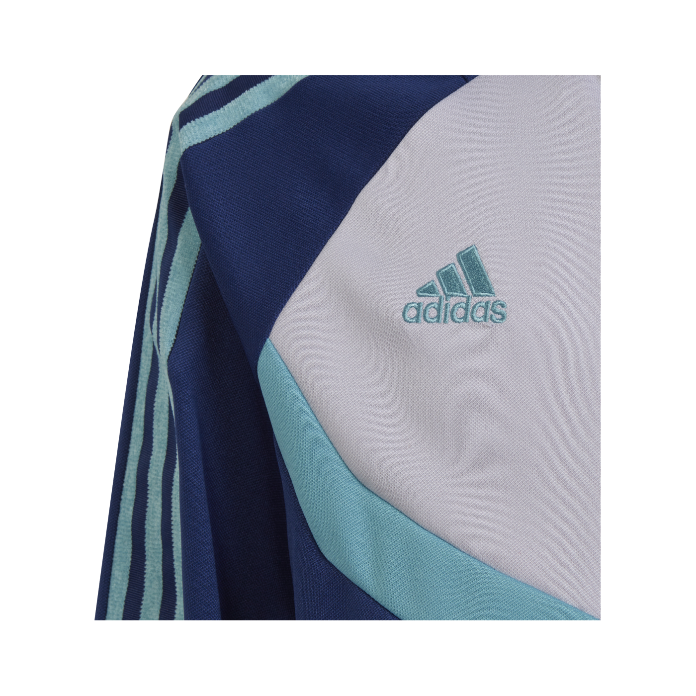 adidas Tiro Trainingsjacke Kids Blau