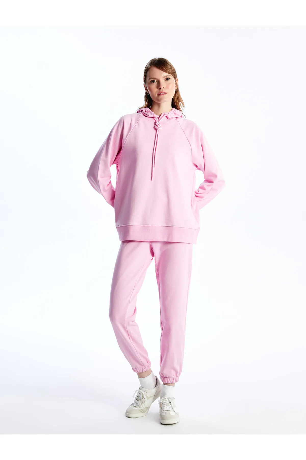 LC Waikiki  Einfarbige Jogger-Jogginghose für Damen mit elastischem Bund