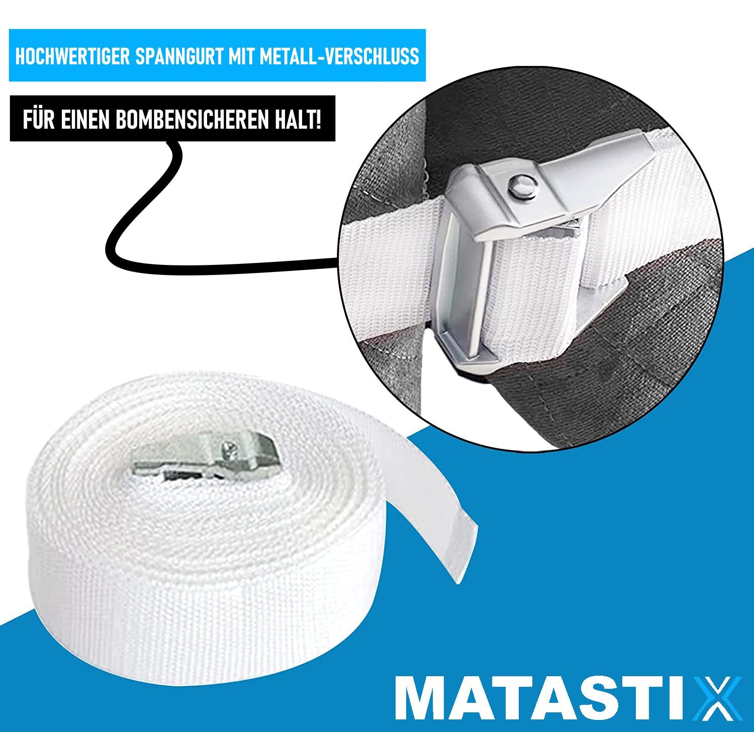 Matratzenkeil MATASTIX Liebesbrücke für Matratzen mit Spanngurt Matratzenverbinder MAVURA, Ritzenfüller Doppelbettbrücke 200x20cm