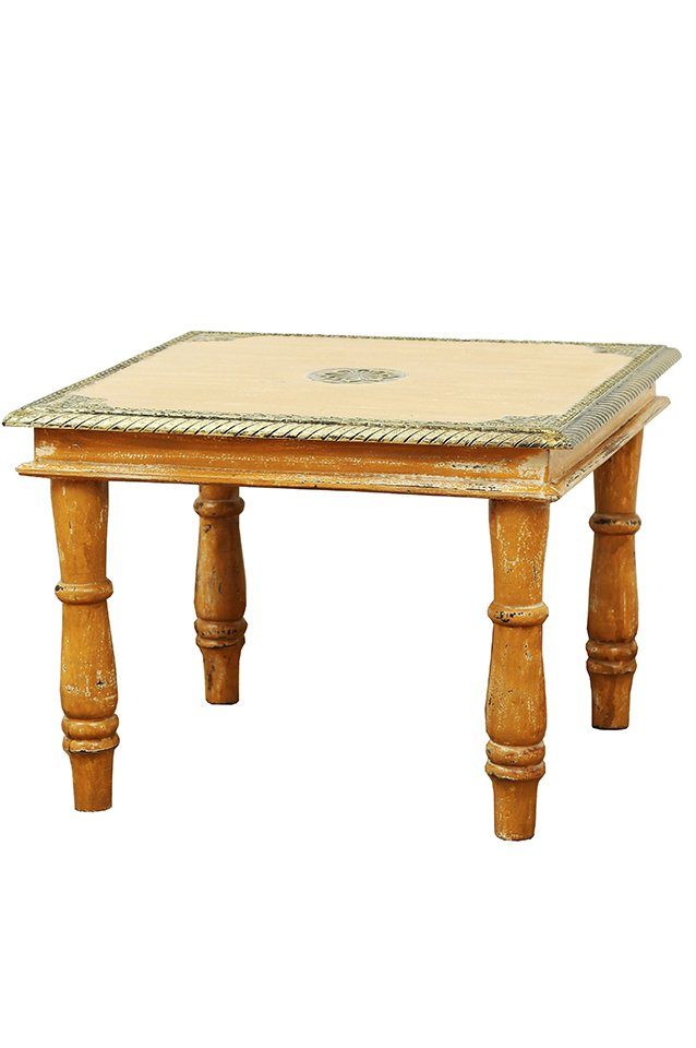 Marrakesch Orient & Mediterran Interior Couchtisch Marokkanischer Couchtisch Anjay, Sofatisch, Beistelltisch, Handarbeit
