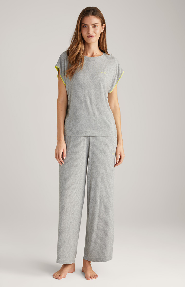 Loungewear Shirt in Grey Melange