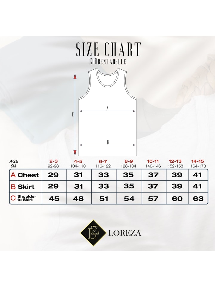 LOREZA 5er Set Unterhemden - Basics - Bunt günstig kaufen