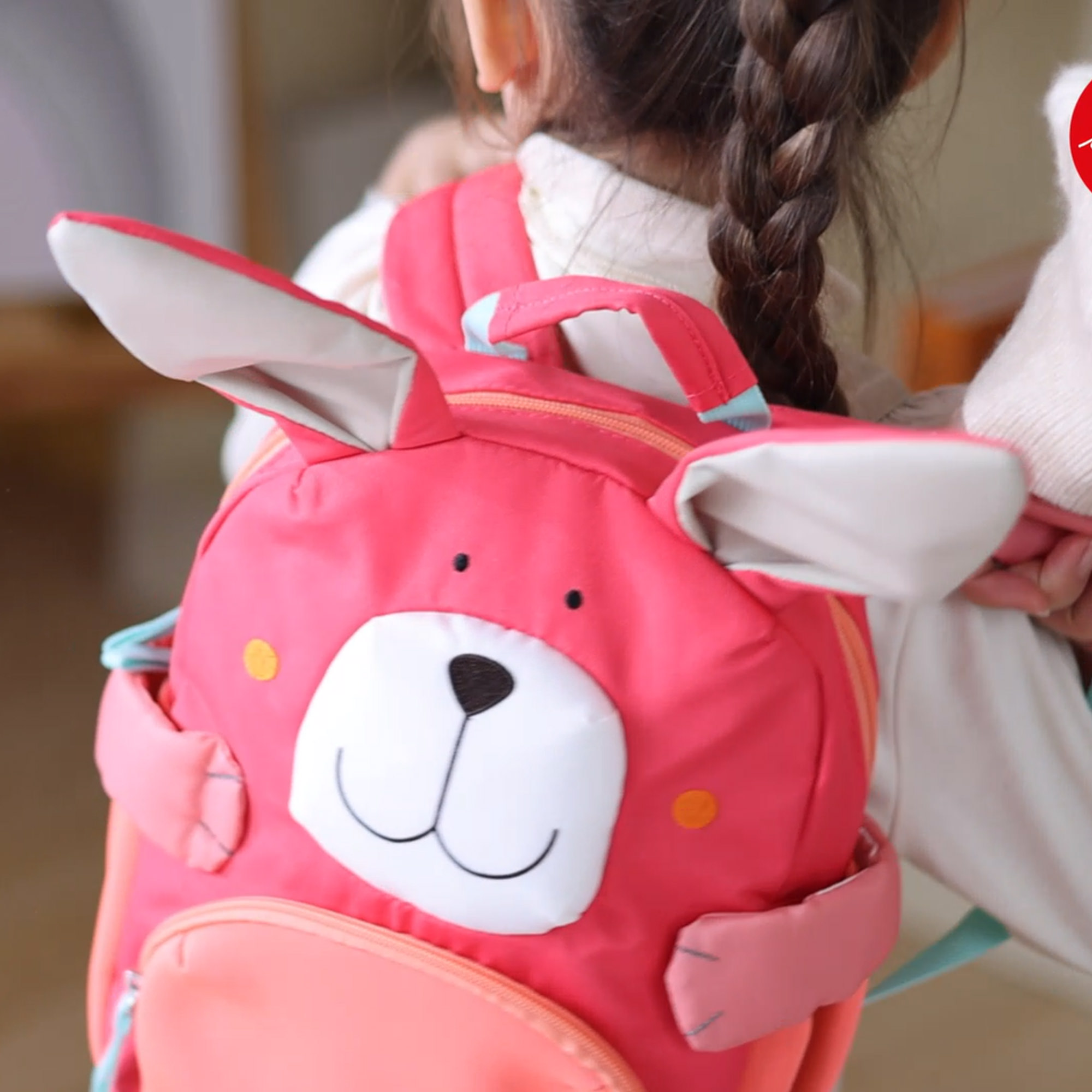 Kindergarten Rucksack Hase