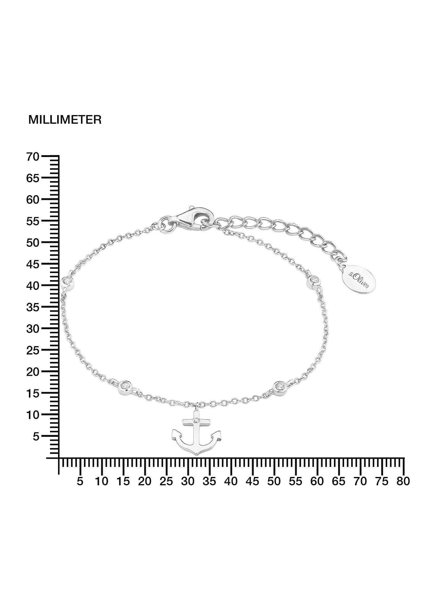 Silber-Armband mit Anker-Anhänger  272.704.6412.0779-05E0